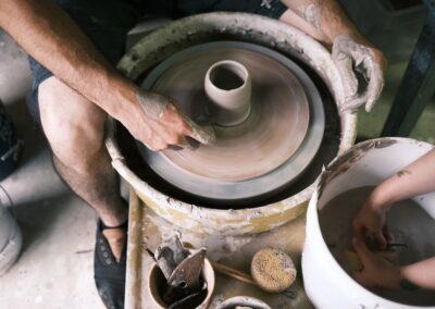 ceramica hecha a mano Lizzy demo del kit web de mar pallares